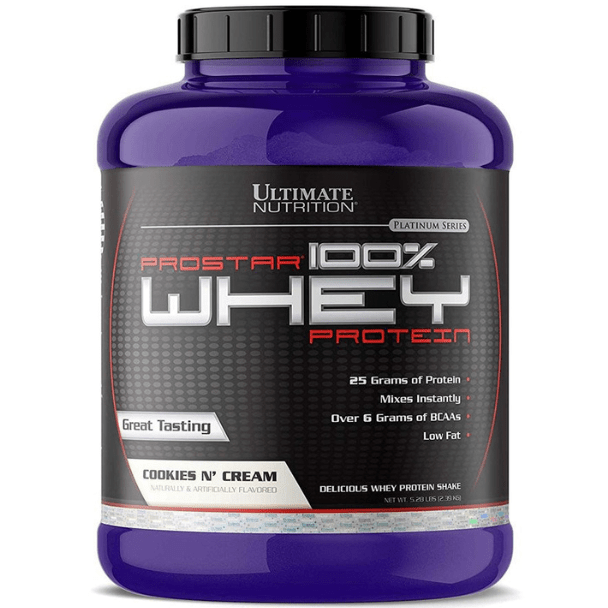 protina-prostar-cookie-e1732283390442.png Proteína Prostar Ultimate Nutrition - 5,2Lb - Imagen 1